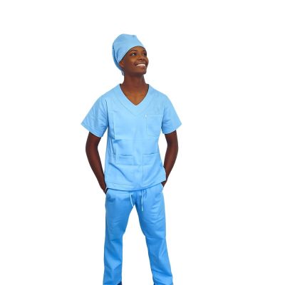 Pantalon Mixte V.-II Bleu-Ciel, XXL - 1 Pièce