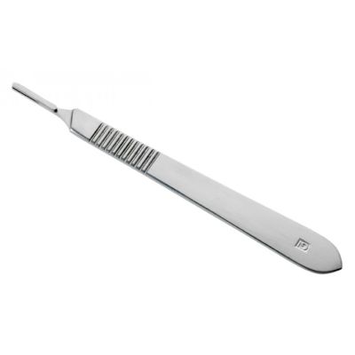 Manche De Bistouri Plat Pour Lames Type #3 - 1 Pièce