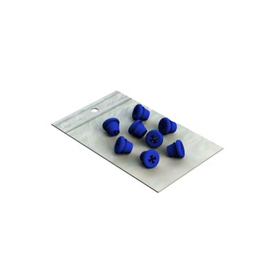 Silicones Pour Porte-Fraises C.A./F.G./H.P. Bleu Plug - Lot De 8